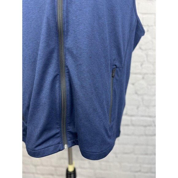Vineyard Vines On The Go Shep Vest Men XL 92%Polyester 8%Spandex Blue, Pockets - Picture 5 of 13